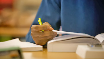 CFA studying books reading