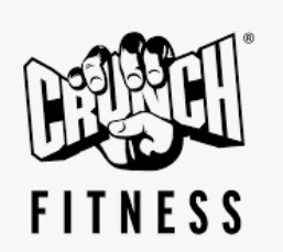 Crunch Fitness Logo Black & White