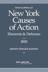 New York Causes of Action for year 2025